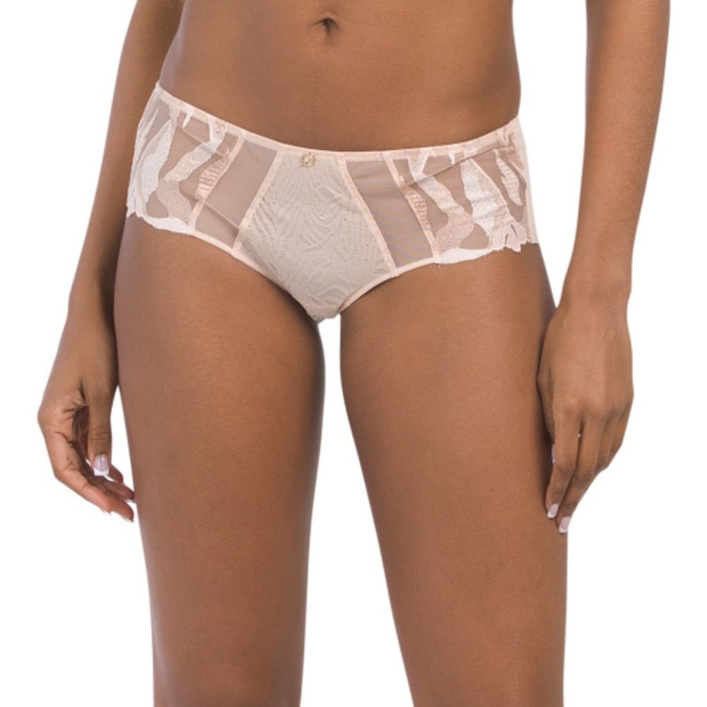 CHANTELLE Montaigne Lace Boy Shorts L